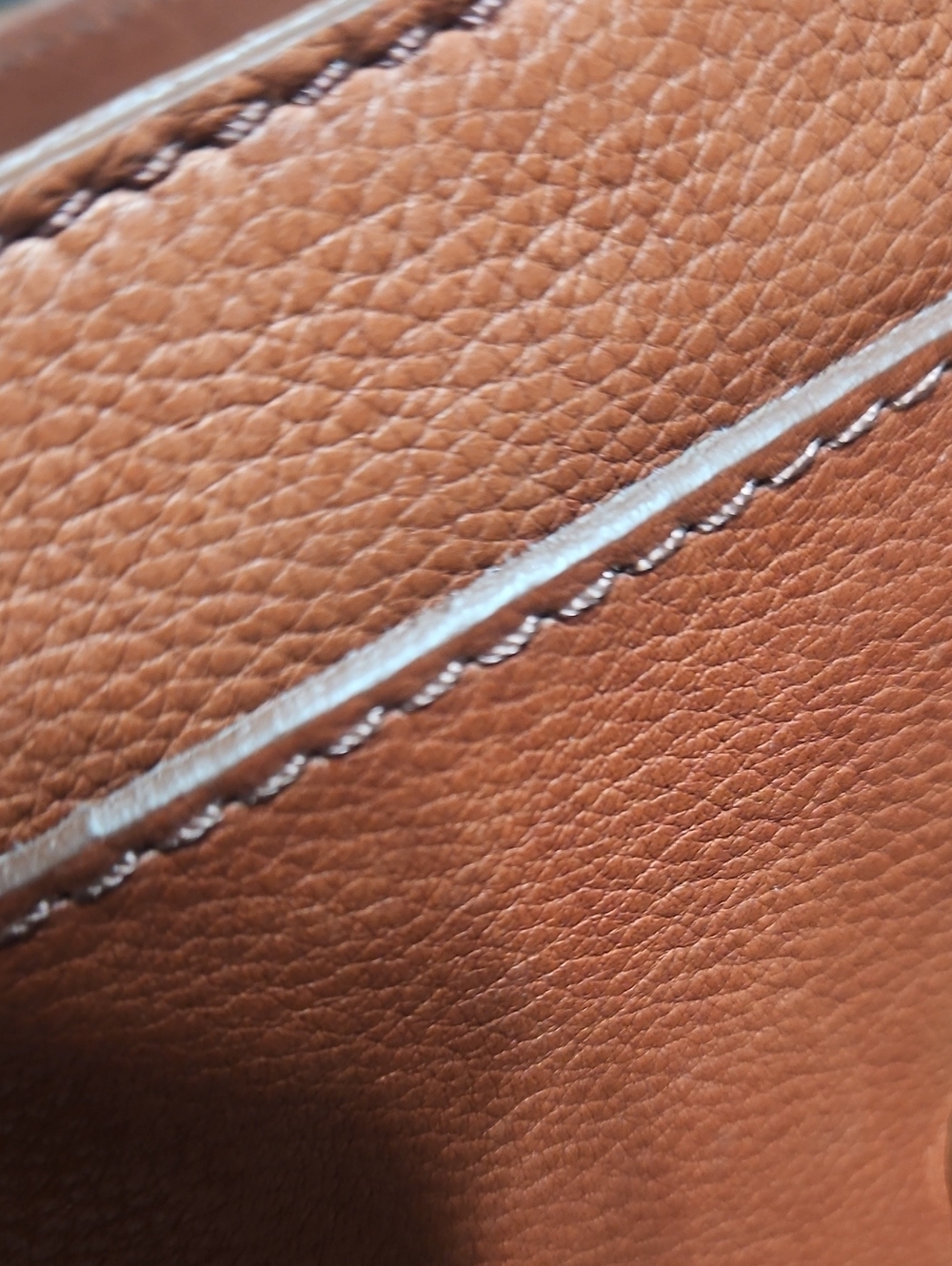 Born Rust Brown Leather Crossbody with Tassel Accent - Picture 9 of 9